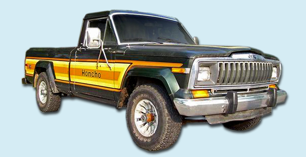1981-82 Jeep Honcho Truck Townside