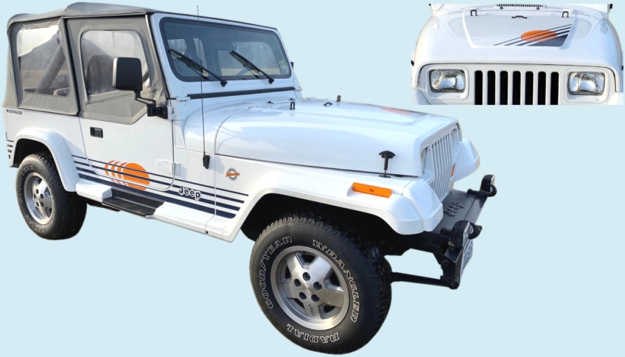 1989 Jeep wrangler islander decals #4