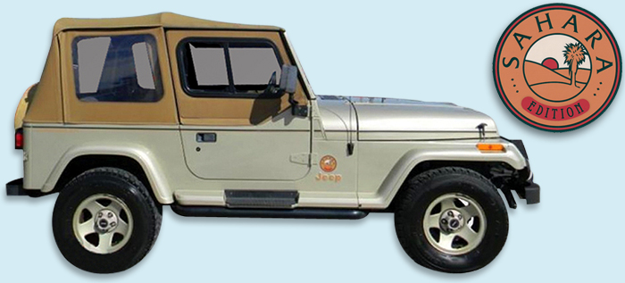 1992-94 Jeep® Wrangler Sahara Edition
