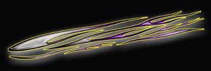 Dante 1102-03 Silver/Purple Graphic