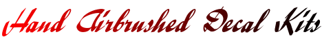 HAND AIRBRUSHED DECALS