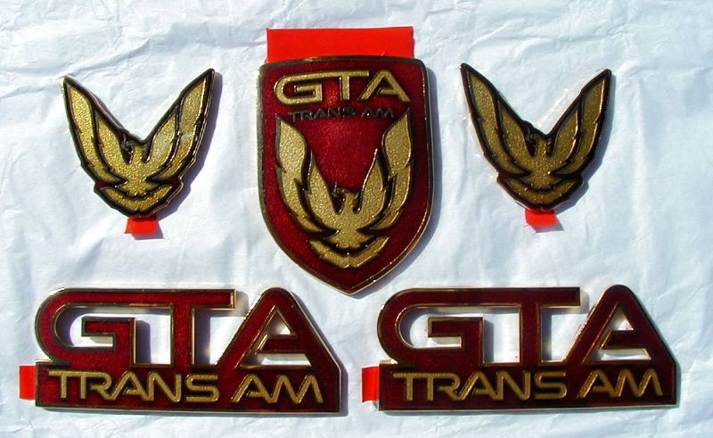 Phoenix Graphix 1987-92 Trans Am GTA Emblems