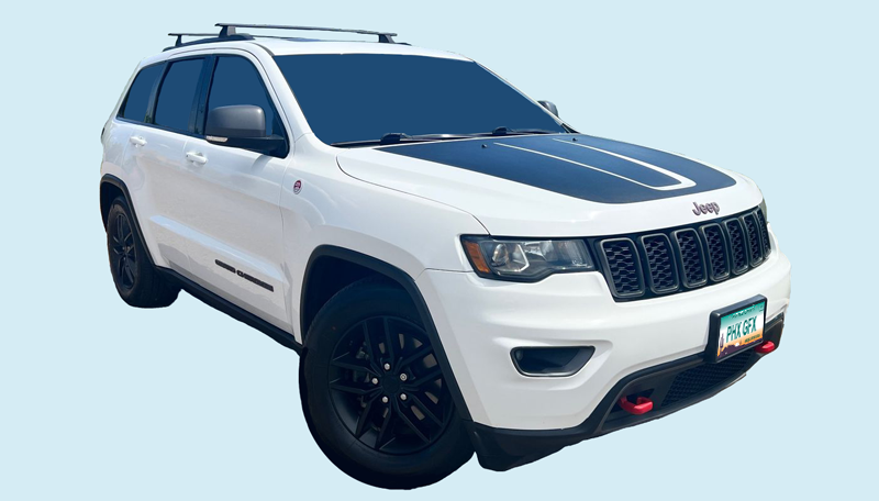 2017-22 Grand Cherokee Trailhawk Hood Decal (82215008)