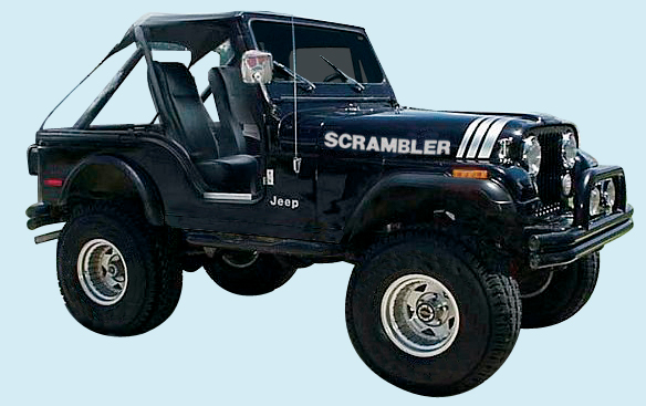 1970-2012 Jeep Scrambler
