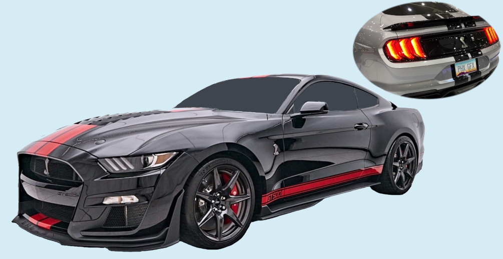 2020-22 Mustang Shelby GT500 Lemans Stripe