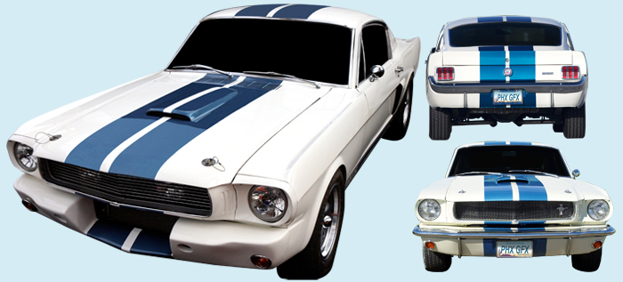1964-68 Mustang GT Shelby style Lemans Rally