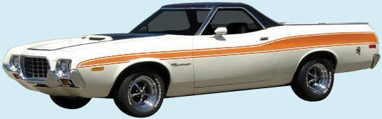 1973-1976 Ranchero GT