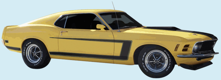 1970 Mustang Grabber