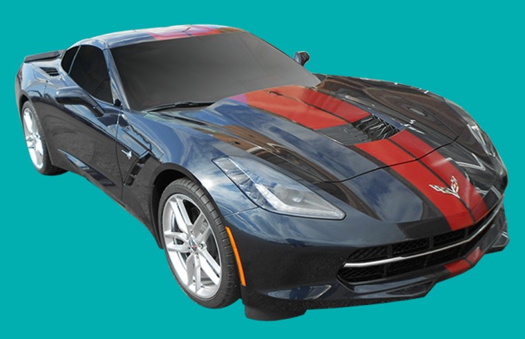2014-19 Corvette Full Length Racing Stripe Kit