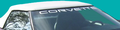 1991 - 1996 Corvette Windshield Name