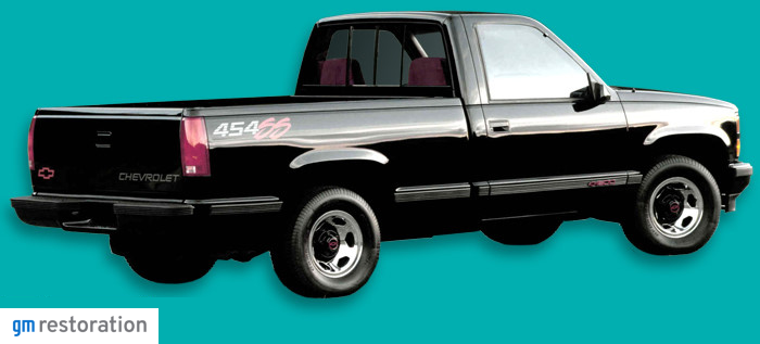 1992-93 Chevrolet/Chevy 1500 & "454 SS"