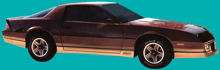 1985-86 CAMARO Z28