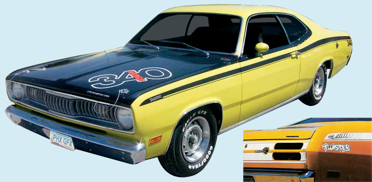 1971-72 PLYMOUTH DUSTER TWISTER