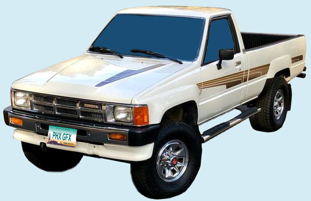 1986 (83-88) Toyota Truck 4x4 SR5 & 4Runner Strake